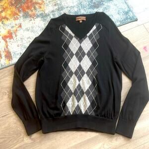 Merona Italian merino wool size medium men sweater